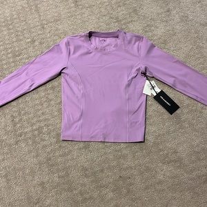 NWT Abercrombie YPB studiosoft slim long sleeve top